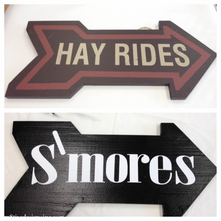 Smores sign