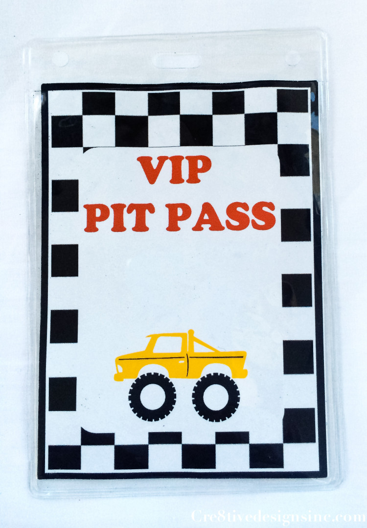 Monster Truck Party VIP Pit Pass