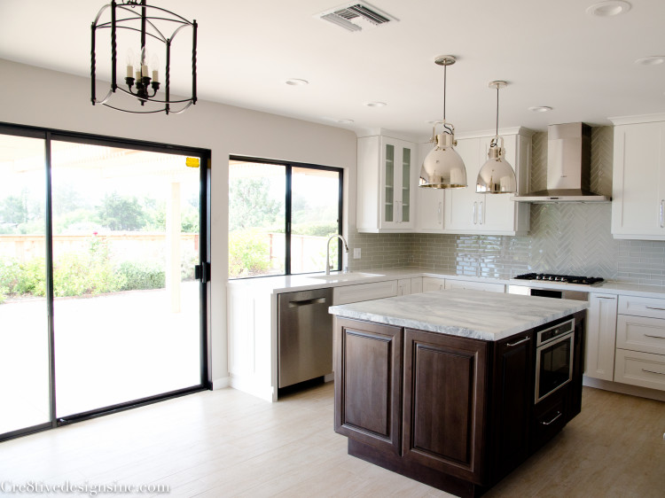 remodeled kitchen using Bosch appliances 